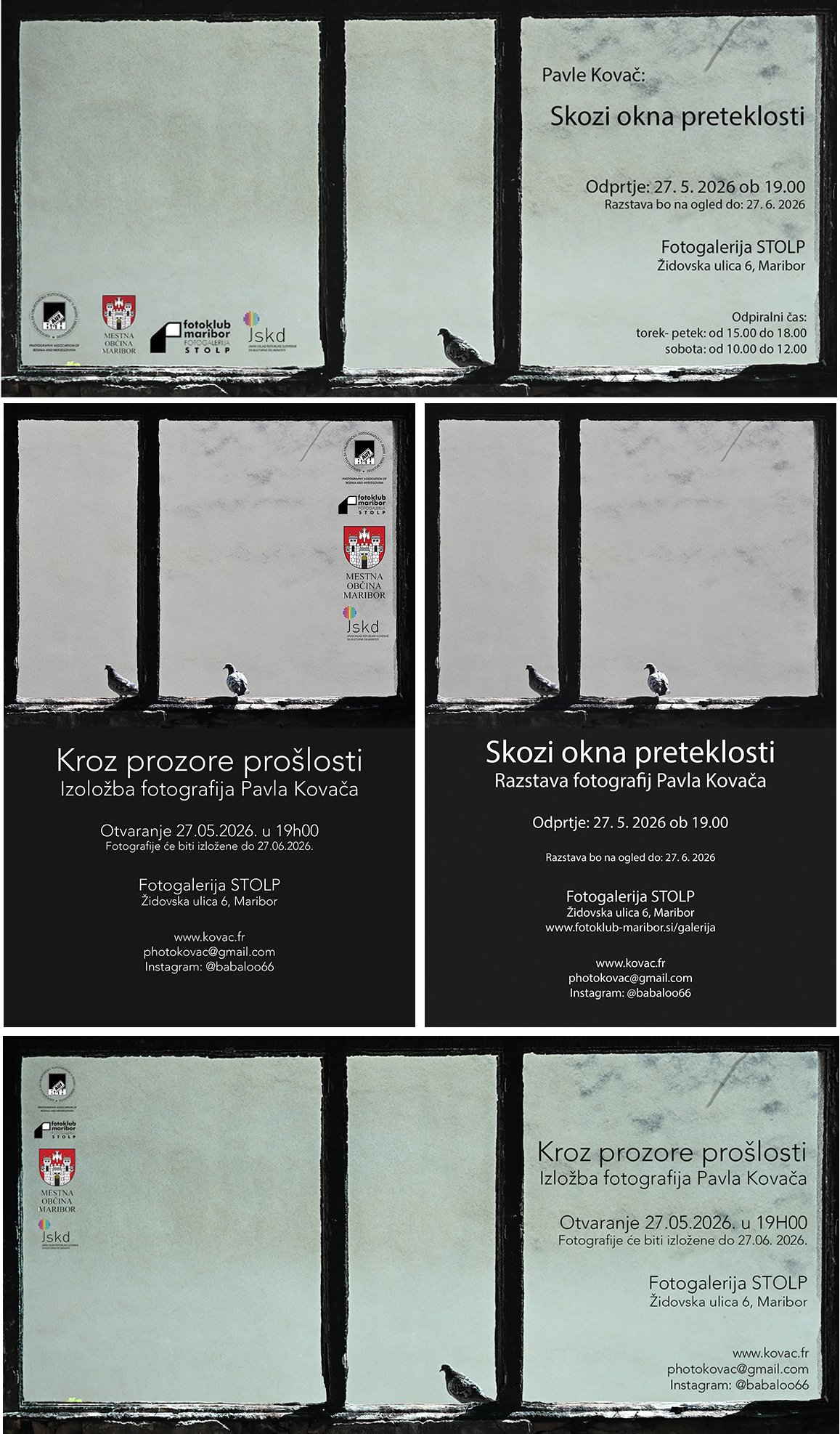 Solo exhibition Through the Windows of the Past (May / June 2026)